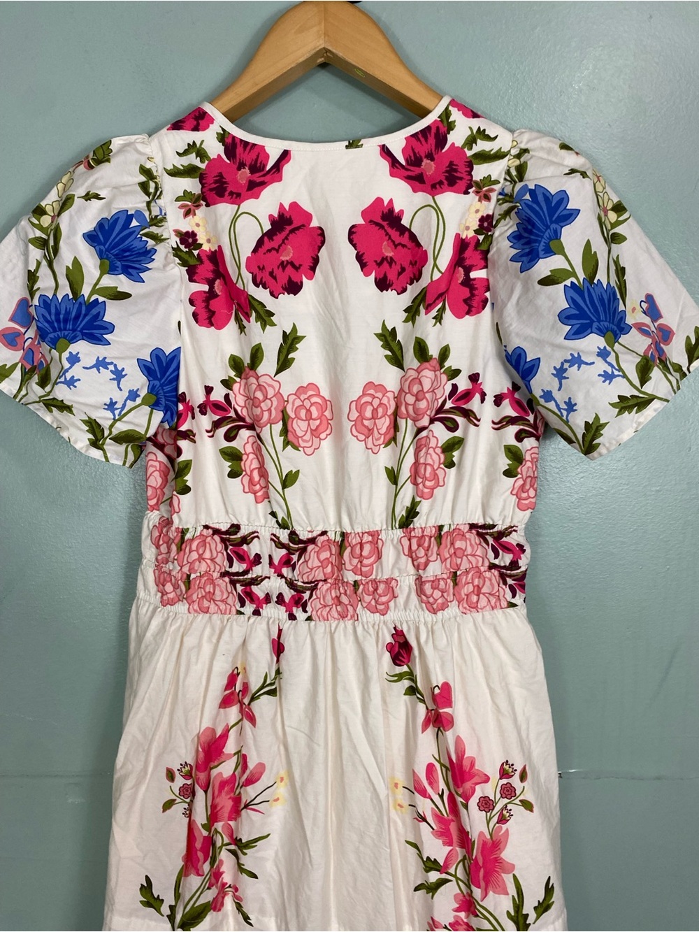 Anthropologie Floral Somerset Maxi Tiered Sundress Dress XL - Picture 5 of 6